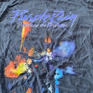 Prince Tops - Vintage Prince Purple Rain t-shirt Prince Tops - Vintage Prince Purple Rain t-shirt